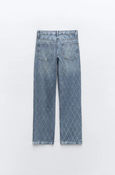 Viral Rhinestone Jeans